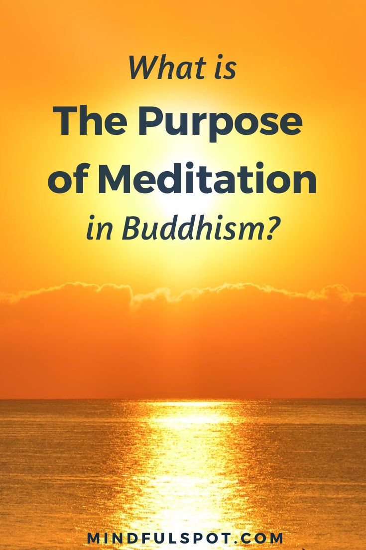 What Is the Purpose of Meditation in Buddhism?