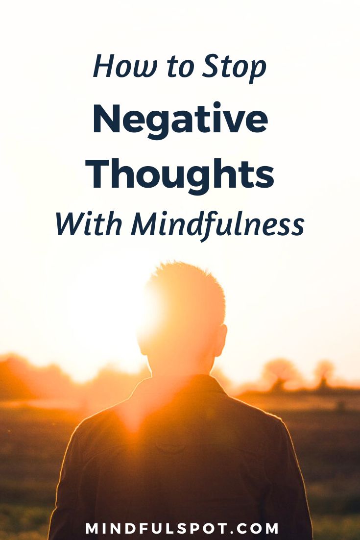 Struggling with an inner critic? Read our article to learn how to stop negative thoughts with mindfulness meditation.