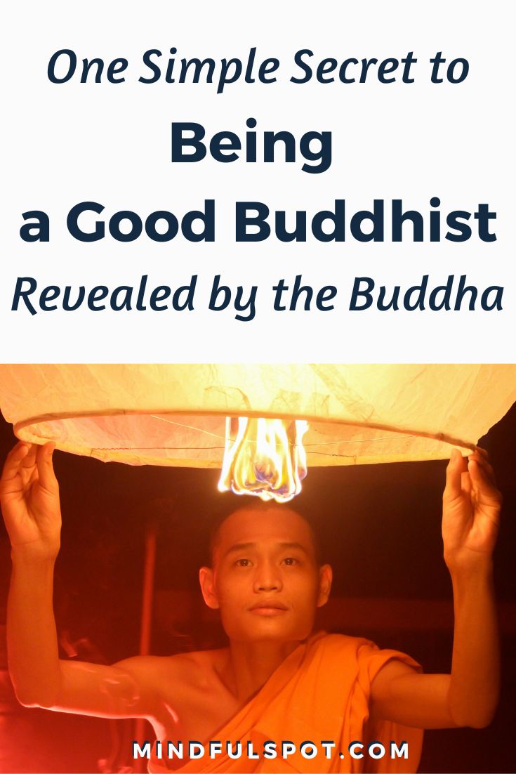 One Simple Secret to Being a Good Buddhist (Free Patreon Members Only)